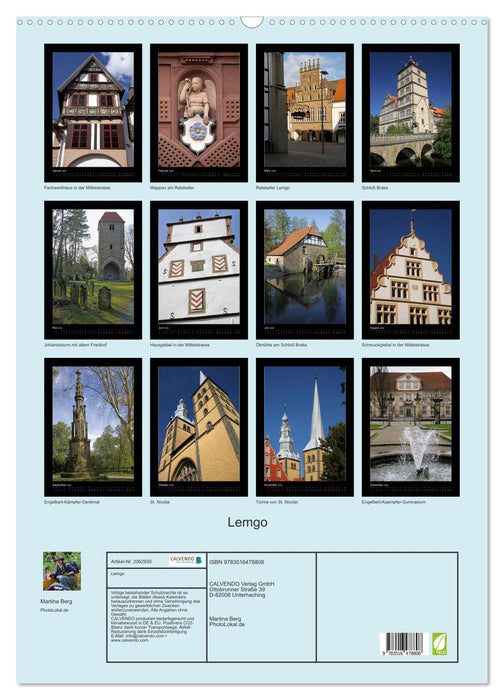 Lemgo (CALVENDO Wandkalender 2026)