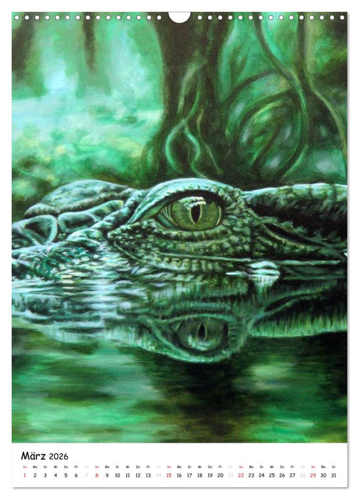 Wildlife Portraits (CALVENDO Wandkalender 2026)