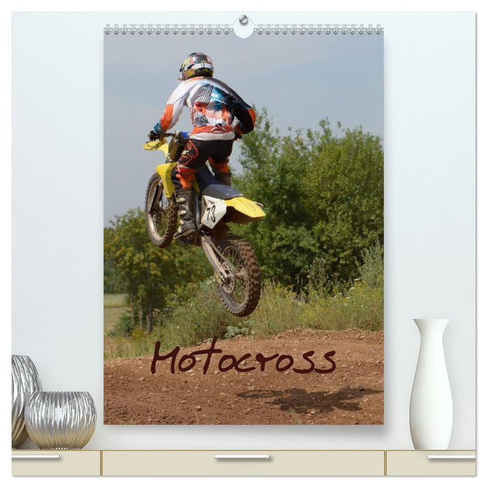 Motocross Terminplaner (CALVENDO Premium Wandkalender 2026)