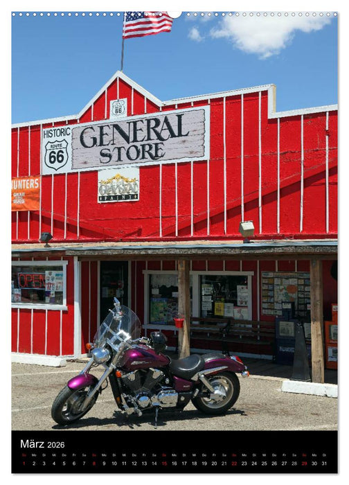 Route 66 (CALVENDO Premium Wandkalender 2026)