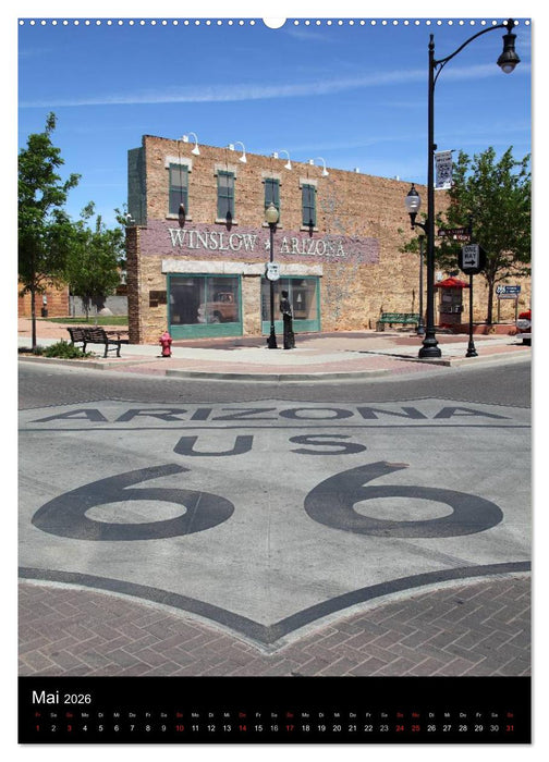 Route 66 (CALVENDO Premium Wandkalender 2026)