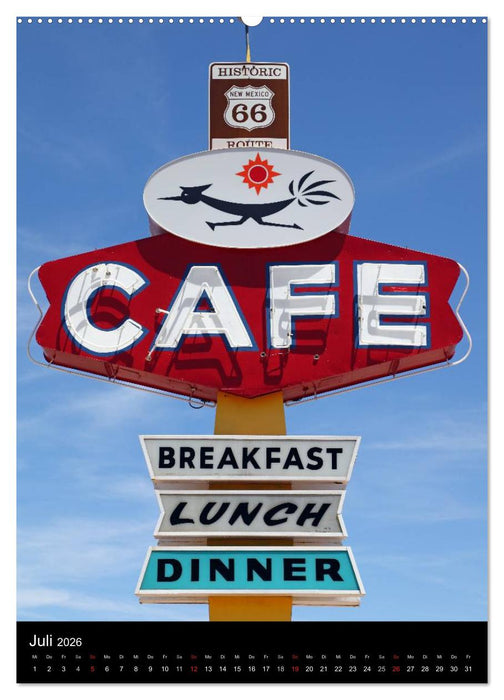 Route 66 (CALVENDO Premium Wandkalender 2026)