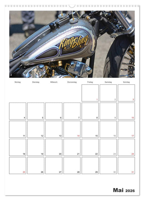 Best of Harley-Davidson Custom-Style 2026 (CALVENDO Wandkalender 2026)