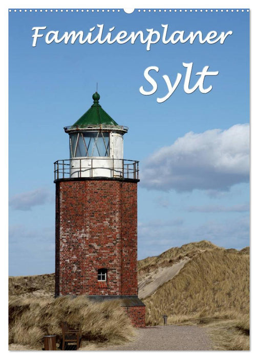 Familienplaner - Sylt (CALVENDO Wandkalender 2026)