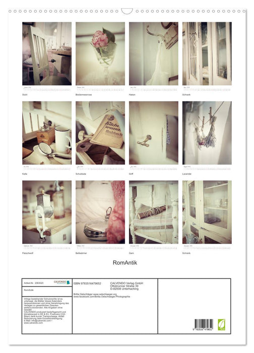 RomAntik (CALVENDO Wandkalender 2026)