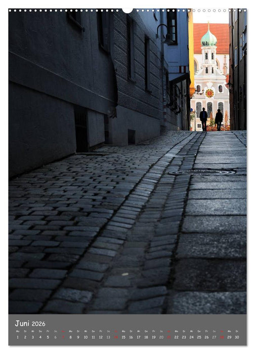 Spaziergang durch Augsburg (CALVENDO Wandkalender 2026)