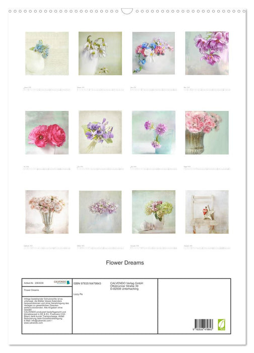 Flower Dreams (CALVENDO Wandkalender 2026)