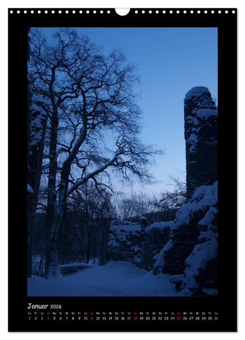 Odenwald & Bergstraße (CALVENDO Wandkalender 2026)