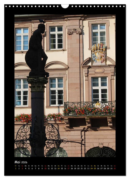 Odenwald & Bergstraße (CALVENDO Wandkalender 2026)