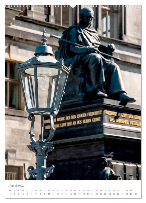 Dresdner Laternen (CALVENDO Premium Wandkalender 2026)