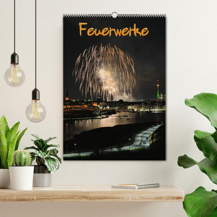 Feuerwerke Terminplaner (CALVENDO Wandkalender 2026)