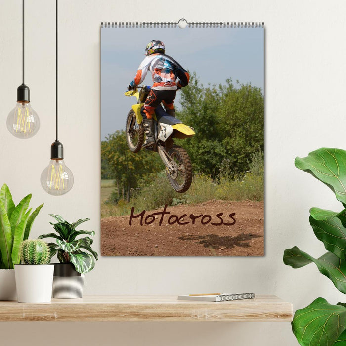 Motocross Terminplaner (CALVENDO Wandkalender 2026)