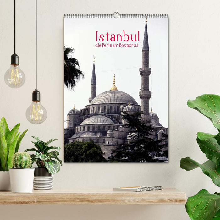 Istanbul, die Perle am Bosporus (CALVENDO Wandkalender 2026)