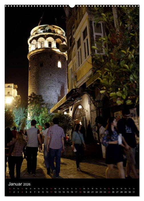 Istanbul, die Perle am Bosporus (CALVENDO Wandkalender 2026)