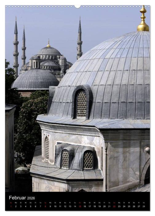 Istanbul, die Perle am Bosporus (CALVENDO Wandkalender 2026)