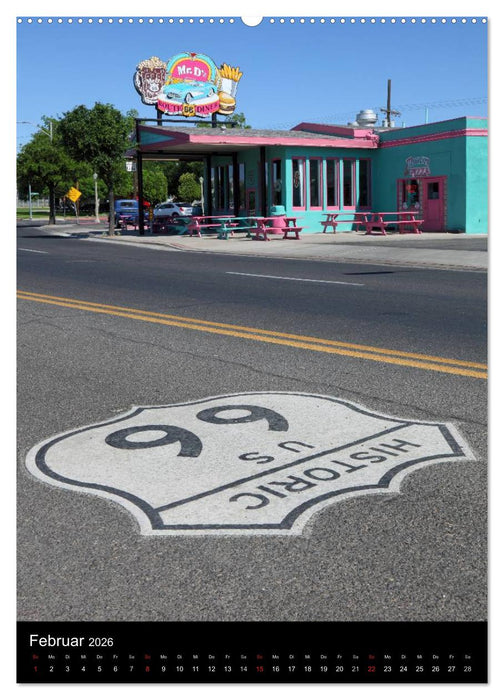 Route 66 (CALVENDO Wandkalender 2026)