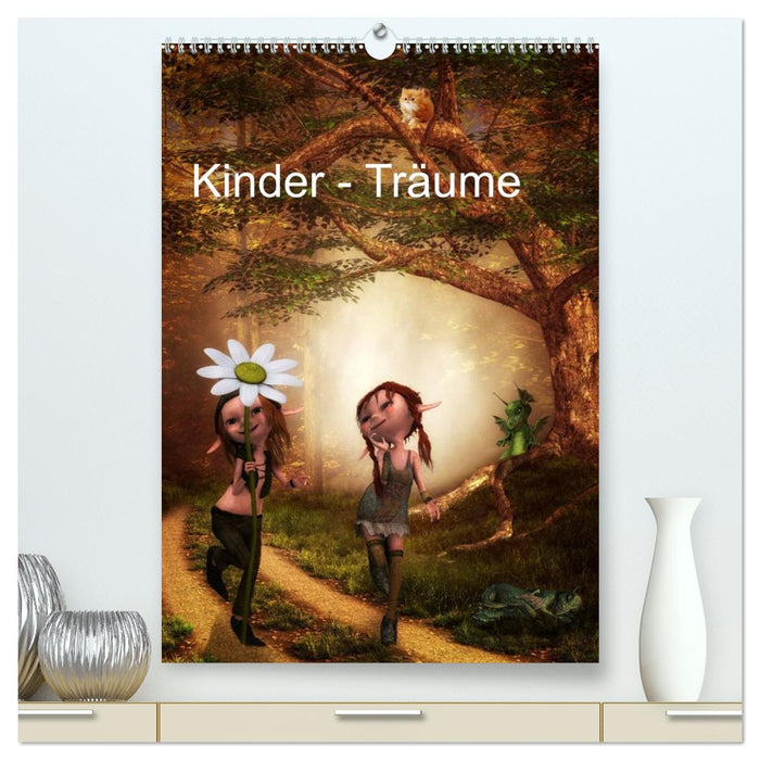 Kinder - Träume (CALVENDO Premium Wandkalender 2026)