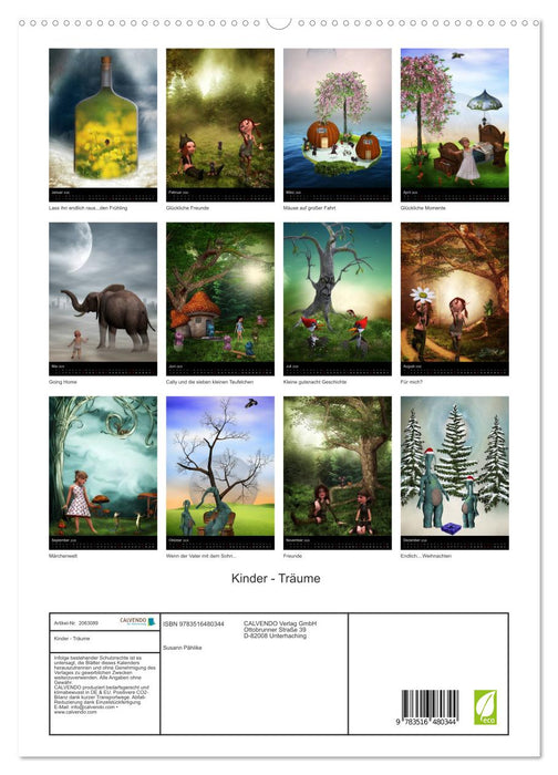 Kinder - Träume (CALVENDO Premium Wandkalender 2026)