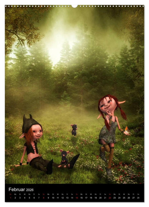 Kinder - Träume (CALVENDO Premium Wandkalender 2026)