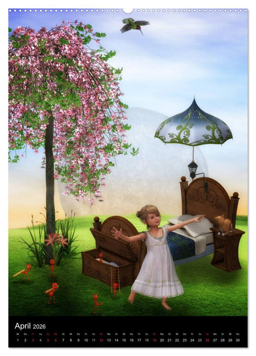 Kinder - Träume (CALVENDO Premium Wandkalender 2026)