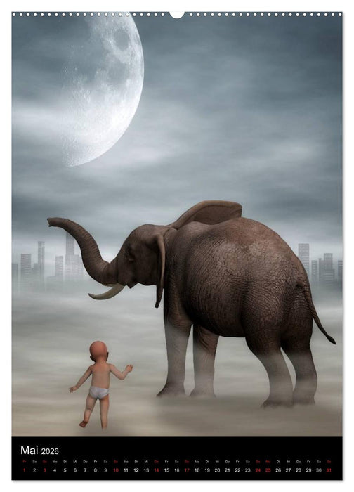 Kinder - Träume (CALVENDO Premium Wandkalender 2026)