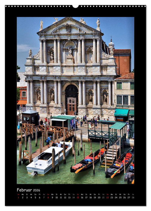 Venedig (CALVENDO Premium Wandkalender 2026)