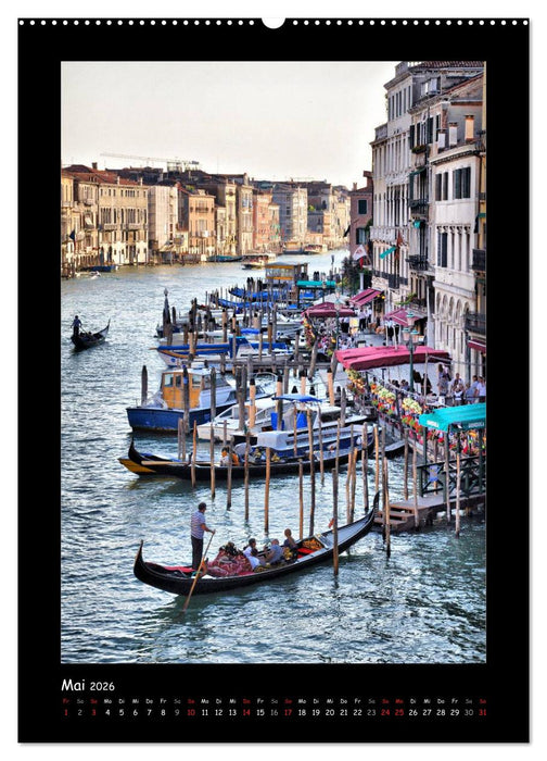 Venedig (CALVENDO Premium Wandkalender 2026)