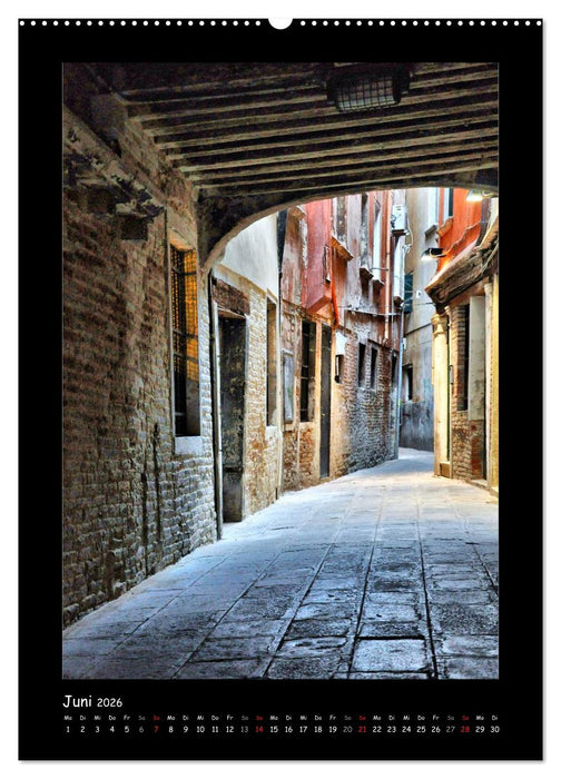 Venedig (CALVENDO Premium Wandkalender 2026)