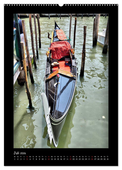 Venedig (CALVENDO Premium Wandkalender 2026)