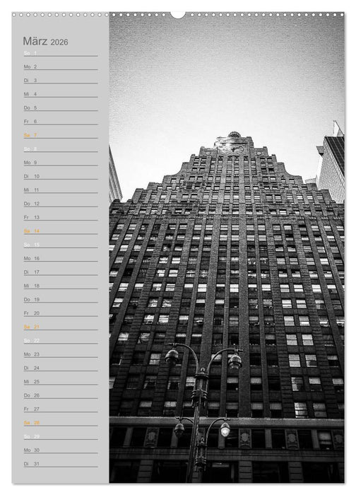 New York Vertical (CALVENDO Premium Wandkalender 2026)