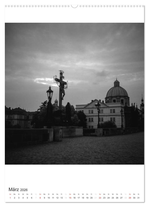 Prag - Praha - Prague (CALVENDO Premium Wandkalender 2026)