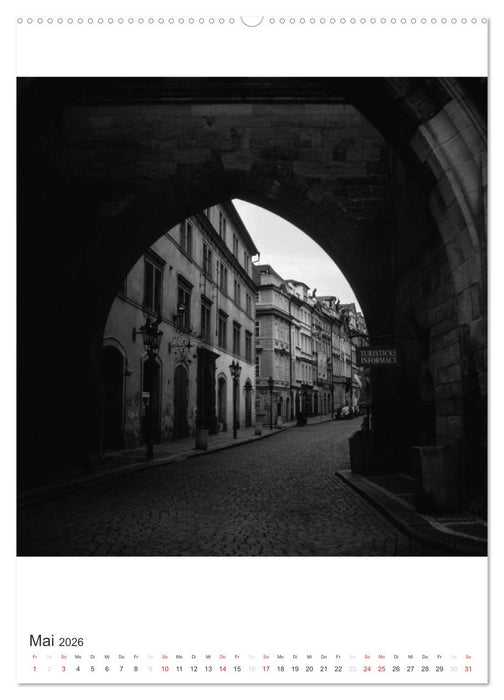 Prag - Praha - Prague (CALVENDO Premium Wandkalender 2026)