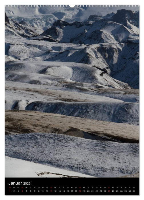 Island - Der Laugavegur-Kalender 2026 (CALVENDO Premium Wandkalender 2026)