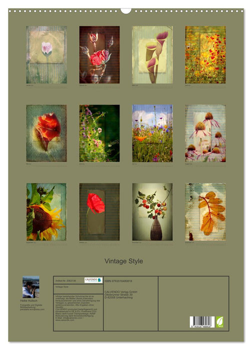 Vintage Style (CALVENDO Wandkalender 2026)