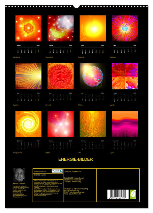 ENERGIE-BILDER (CALVENDO Premium Wandkalender 2026)