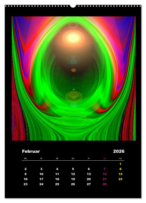 Licht-Portale (CALVENDO Premium Wandkalender 2026)