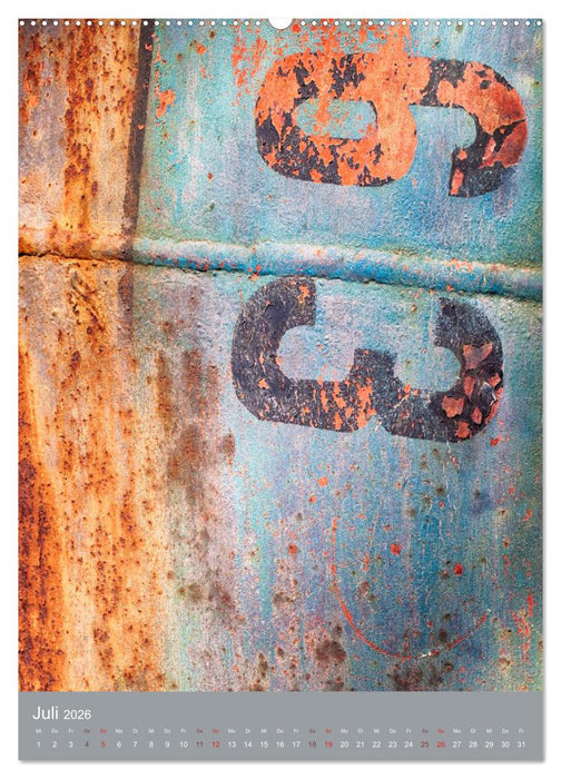 Rostiges (CALVENDO Premium Wandkalender 2026)