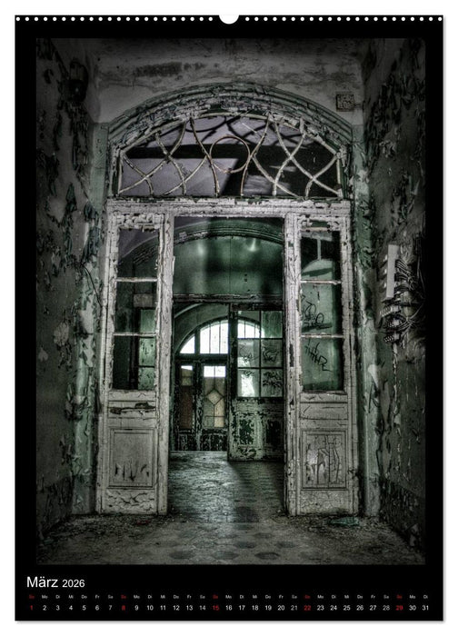 Lost Places Vergessene Orte (CALVENDO Premium Wandkalender 2026)