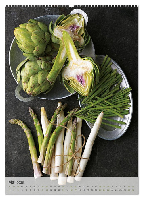 TEUBNER VEGETARISCH (CALVENDO Wandkalender 2026)