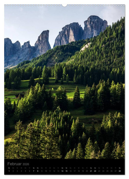 Tirol - Faszination Gebirge (CALVENDO Premium Wandkalender 2026)