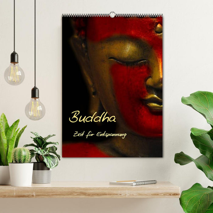 Buddha - Zeit für Entspannung (CALVENDO Wandkalender 2026)