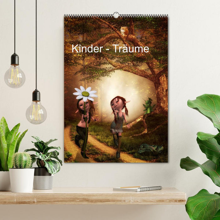 Kinder - Träume (CALVENDO Wandkalender 2026)