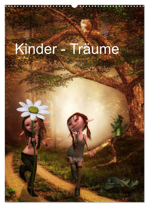 Kinder - Träume (CALVENDO Wandkalender 2026)