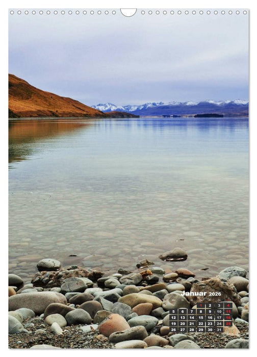 Reise durch Neuseeland (CALVENDO Wandkalender 2026)