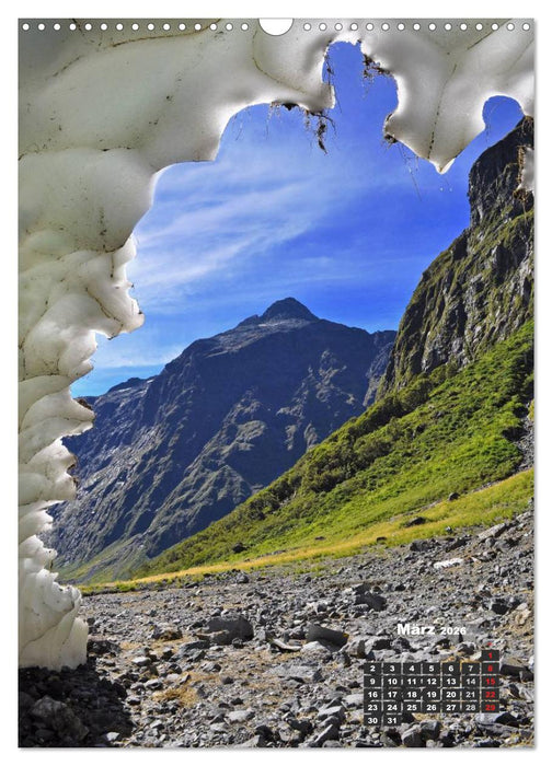 Reise durch Neuseeland (CALVENDO Wandkalender 2026)