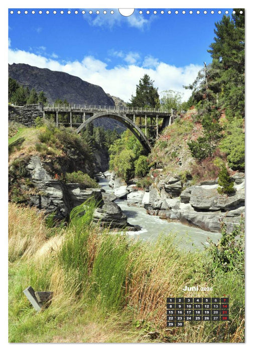 Reise durch Neuseeland (CALVENDO Wandkalender 2026)