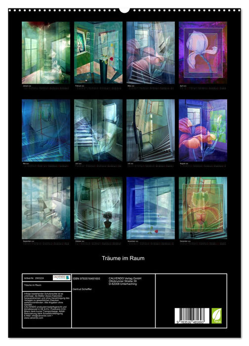 Träume im Raum (CALVENDO Premium Wandkalender 2026)