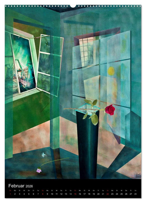 Träume im Raum (CALVENDO Premium Wandkalender 2026)