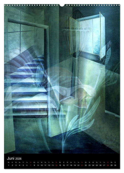 Träume im Raum (CALVENDO Premium Wandkalender 2026)