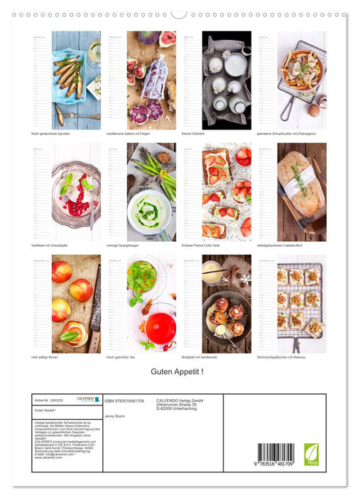 Guten Appetit ! (CALVENDO Premium Wandkalender 2026)